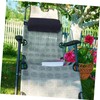 CIYODO Folding Beach Chair Pillow Headrest Lumbar Pillow for Outdoor