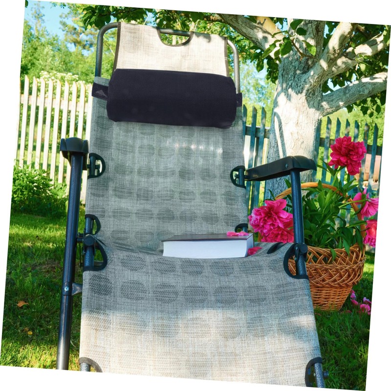 CIYODO Folding Beach Chair Pillow Headrest Lumbar Pillow for Outdoor