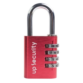 UP Security Gym Locker Lock, 4 Digit Combination Lock Outdoor Use, Storage Unit, Weatherproof Padlock Combination, Combo Padlock for School Locker, Gate, Door Hasp, Shed, Outdoor Fence, Travel Candado