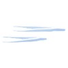 Vitlab Polymethylpenten Tweezers Pointed Elastic White 115mm Length Pack of