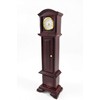 Melody Jane Dolls House Working Grandfather Clock Mahogany Miniature Hall