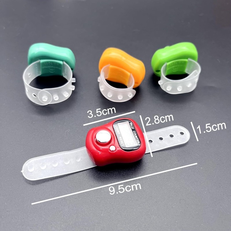 Knit Row Counter, Finger Digital Counter, LCD display digital finger