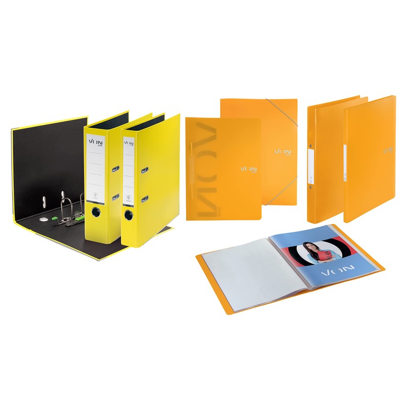 VON Leitz 42470015 Ring Binder A4 with 2 Rings Polypropylene