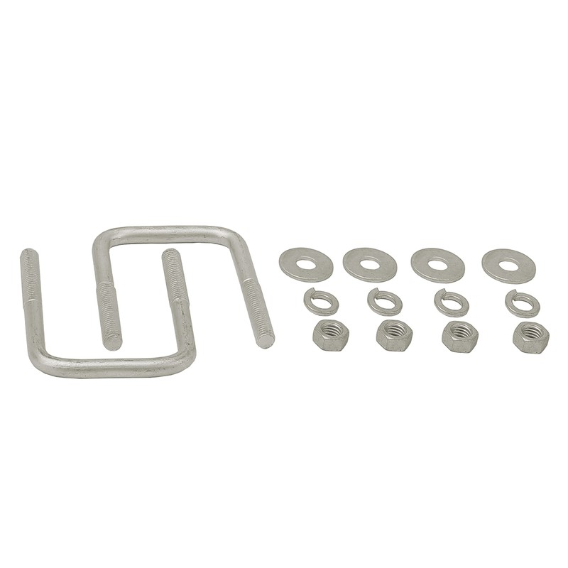 HECASA Boat Trailer V Guides Fits 3" x 3" Front