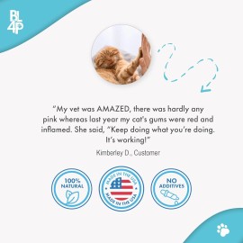 Cat Dental Care & Bad Breath Remedy, Natural Oral Health for Cats Teeth, Mouth,