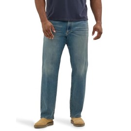 Lee Men's Big & Tall Extreme Motion Relaxed Straight Jean, Zone, 46W x 32L