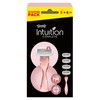 Wilkinson Sword Intuition Complete Razor - Pack of 1 Razor + 4 Charging Heads - Value Format 5 Blades for Women - Suitable for Sensitive Areas