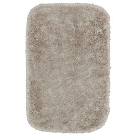 Garland Rug Finest Luxury Brown Taupe 24 in. x 40 in. Ultra Plush Washable Bath Rug -Soft, Fluffy, Non-Slip Design for Your Bathroom, Combining Comfort, Durability, and Elegance for Your Home