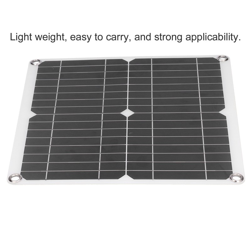 40W 18V Monocrystalline Silicon Flexible Solar Panel with 50A Solar