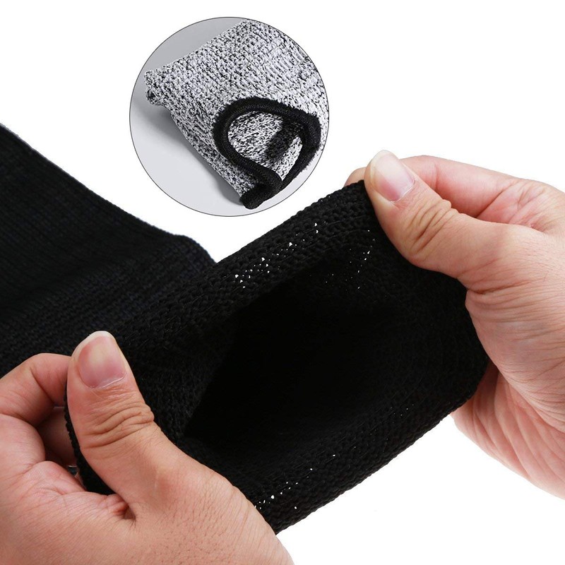 CAWANFLY Protective Arm Sleeves, Level 5 Protection Cut Resistant Sleeves
