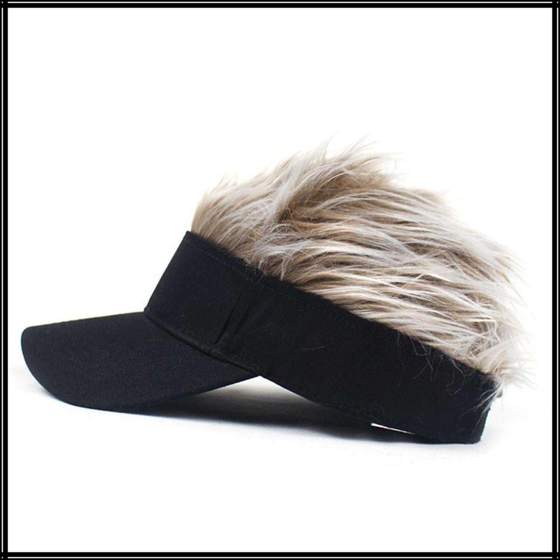 White Fang CZ775 Men's Wig, Cap, Solid, Outdoor, Fashionable, Headwear,