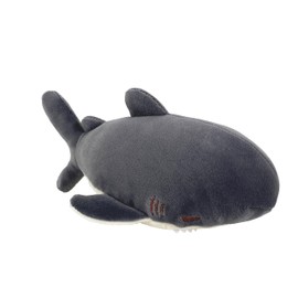 Nemu Nemu Animals 6292275 Soft Toy, Shark Zap, Cuddly Toy, Extra Soft and Cuddly, Soft Toy, Designed in Japan, Cuddly Cushion, Size S, 16 cm