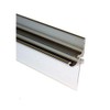 Gordon Glass® 29" Chrome Framed Shower Door Replacement Drip Rail