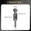 HARFINGTON 29mm Drill Bit 1/2" Reduced Shank Round 4341 High