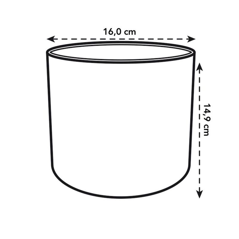 elho The Ocean Collection Round 16cm - Flower Pot Indoor
