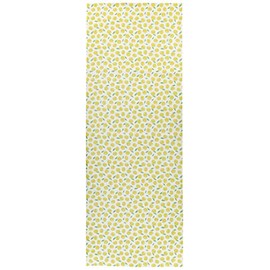 Nippon Chuko MYM334811 NBK Komon Tenugui, Yuzu, Yellow, 13.0 x 35.4 inches (33 x 90 cm), 1 Piece