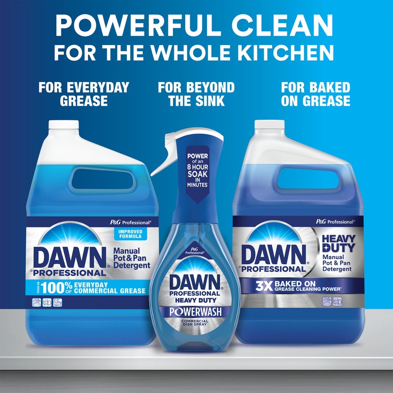 Dawn Professional Heavy Duty Powerwash, Commercial Dish Spray, 16 Fl