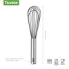 Tovolo Whisk 9 Inch Heavy Duty Silicone Wire Stainless Steel