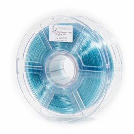 COOKIECAD Blue Star Stuff Translucent Blue Glitter PLA 3D Printer Filament 1.75mm 1kg