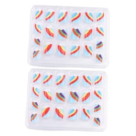 Beavorty 4sets Cartoon Fake Nails Lovely Artificial Nail Tips for Boy Girl Easy Application and Odorless for Creative Art Designs