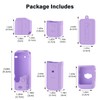 TYUANDOUER - Funda de bolsillo 3, funda protectora de silicona