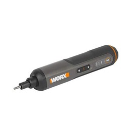 WORX WX240 4V 1.5Ah Cordless Screwdriver Pen 24pc Screwbit Set USB Charging