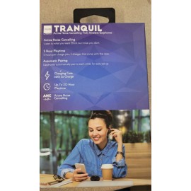 Vivitar Tranquil Muze By Vivitar True Wireless Bluetooth Earbuds Noise Canceling. NEW!