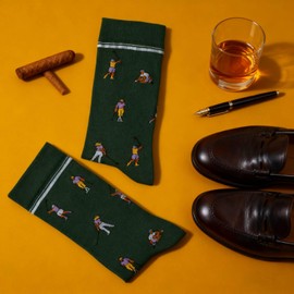 afunnykaggles Gifts For Golfer,Golf Socks and Golf Gifts Card for Men,Birthday Thanksgiving Day Chrismas For Golfer