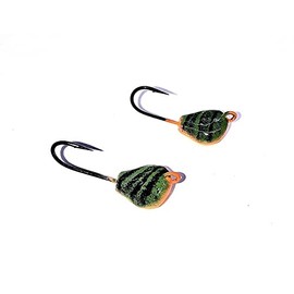 Joebaggs Lay-Perfect Tog/ Blackfish Jigs 1.5 oz. Green Crab 4X Custom Hook
