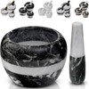 Gusto Nostro Natural Marble Mortar and Pestle Set | 5