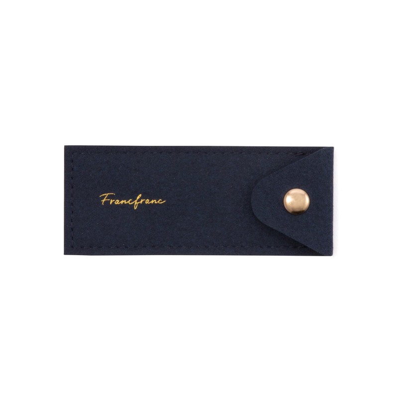 Francfranc Franc Comb with Pouch, Small, Multi