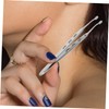 TOVINANNA 2pcs Meibomian Gland Tool Stainless Steel Massage Tweezers for