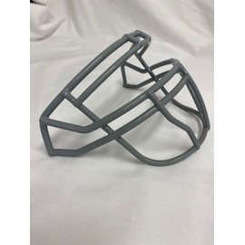 Schutt SUPER PRO SROPO-DW-XL adlt Football Face Mask In Lt  Gray W/ Attachments