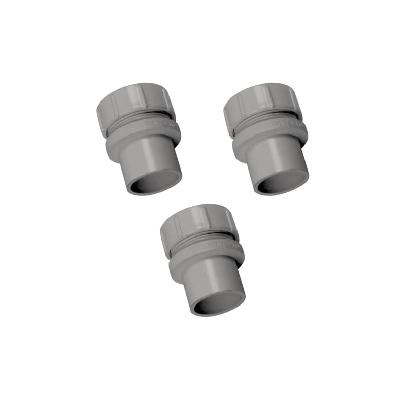 PVC Access Plug, 40mm, Solvent Weld Waste Pipe Fitting, Grey,