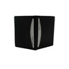 MARSHAL MARSHAL Slim Thin Leather Credit Card ID Mini Wallet