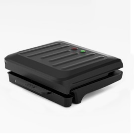 KEINVE Hot Dogs Machine, Electric Grill with Oil Drip Tray, and Cord Storage, Ideal for Veggie Sausages, BBQ or Sausage, Nonstick Plate for Easy Clean