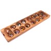 Rombol Folding Kalaha Mancala Game including Semi-Precious Stones - 2