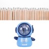Spaceman Pencil Sharpeners Cartoon Cute Safe Flexible Electric Pencil Sharpener