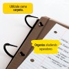 Carpeta cuaderno Híbrido Flex Five Star 60 Hojas Rellenable