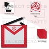 SialkotCrafts Masonic regalia Royal Arch synthetic Leather Apron set machine