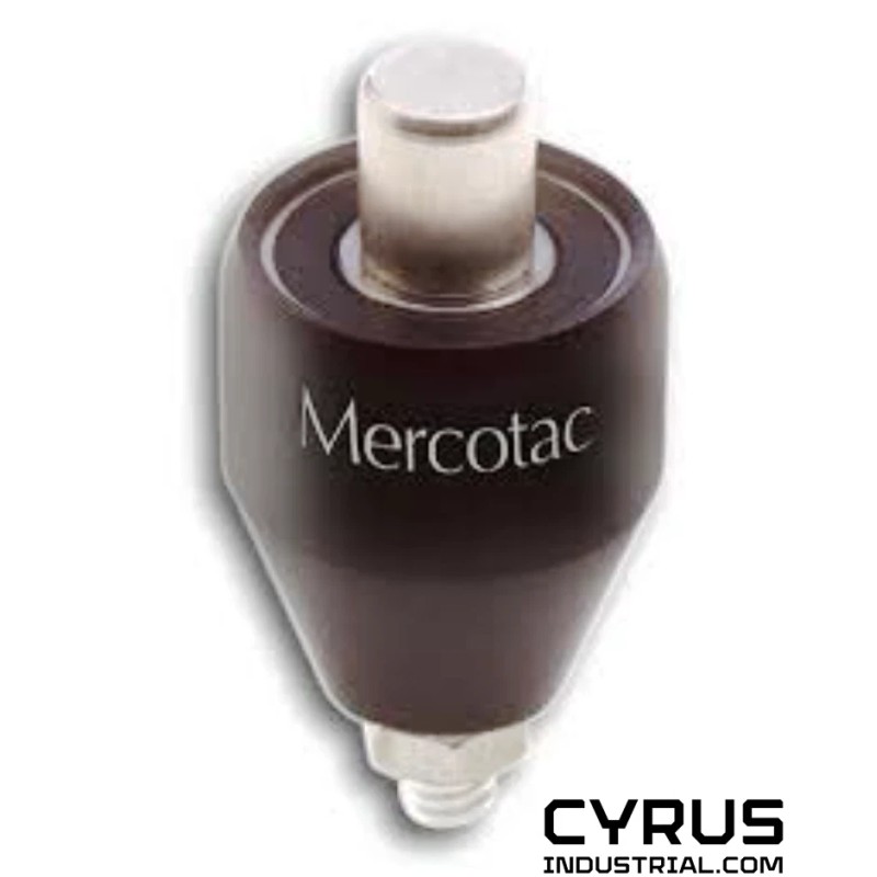 MERCOTAC 110 Rotary Electric Connector, 1 Conductor, 10 Amp, 240VAC,