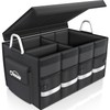 Oasser Trunk Organizer Cargo Organizer Trunk Storage Waterproof Collapsible Durable
