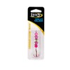 Lindy Wally Talker Ice Fishing Lure for Walleye, Pink, 1/4