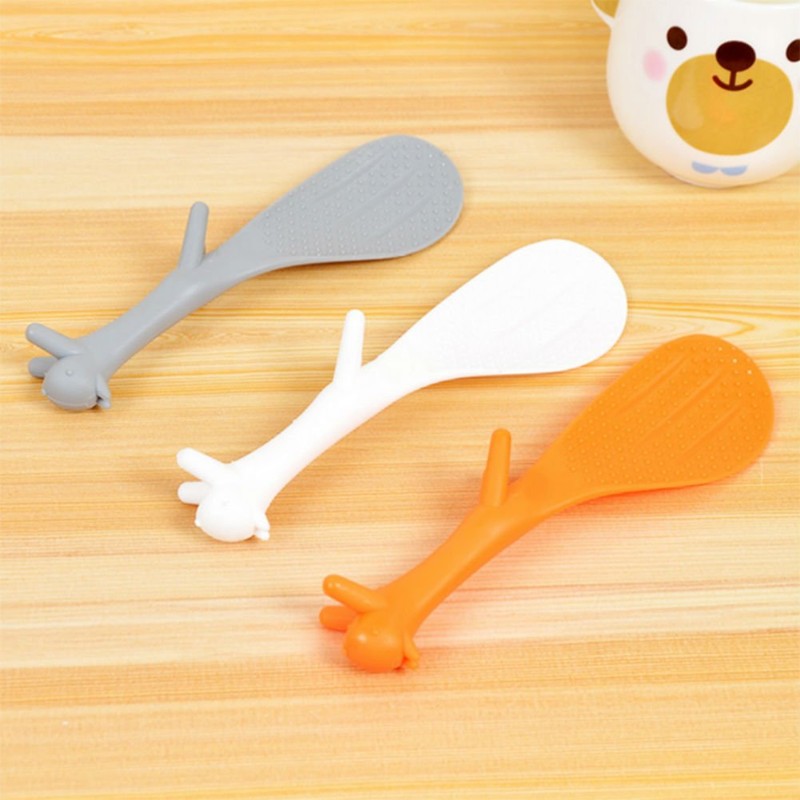 AKOAK 3 Piece Creative Household Kitchen Tools,Lovely Squirrel Shape Standing