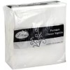 Lillian Premium Package of 3 Ply White Large Dinner Napkins