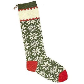 Candide Wool Yarn Christmas Stocking Knitting Kit (301 - Scandanavian Snowflake)