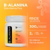 Primetech beta alanina pura natural 300 gr en polvo de