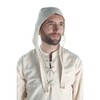 HEMAD Men's Medieval Coif – Pure Cotton – L Beige