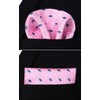 HISDERN Men's Pink Plaid Ties for Wedding Party Woven Necktie