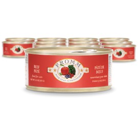 Fromm Four-Star Nutritionals Beef Pate Cat Food - Premium Wet Cat Food - Beef Recipe - Case of (12) 5.5 oz Cans